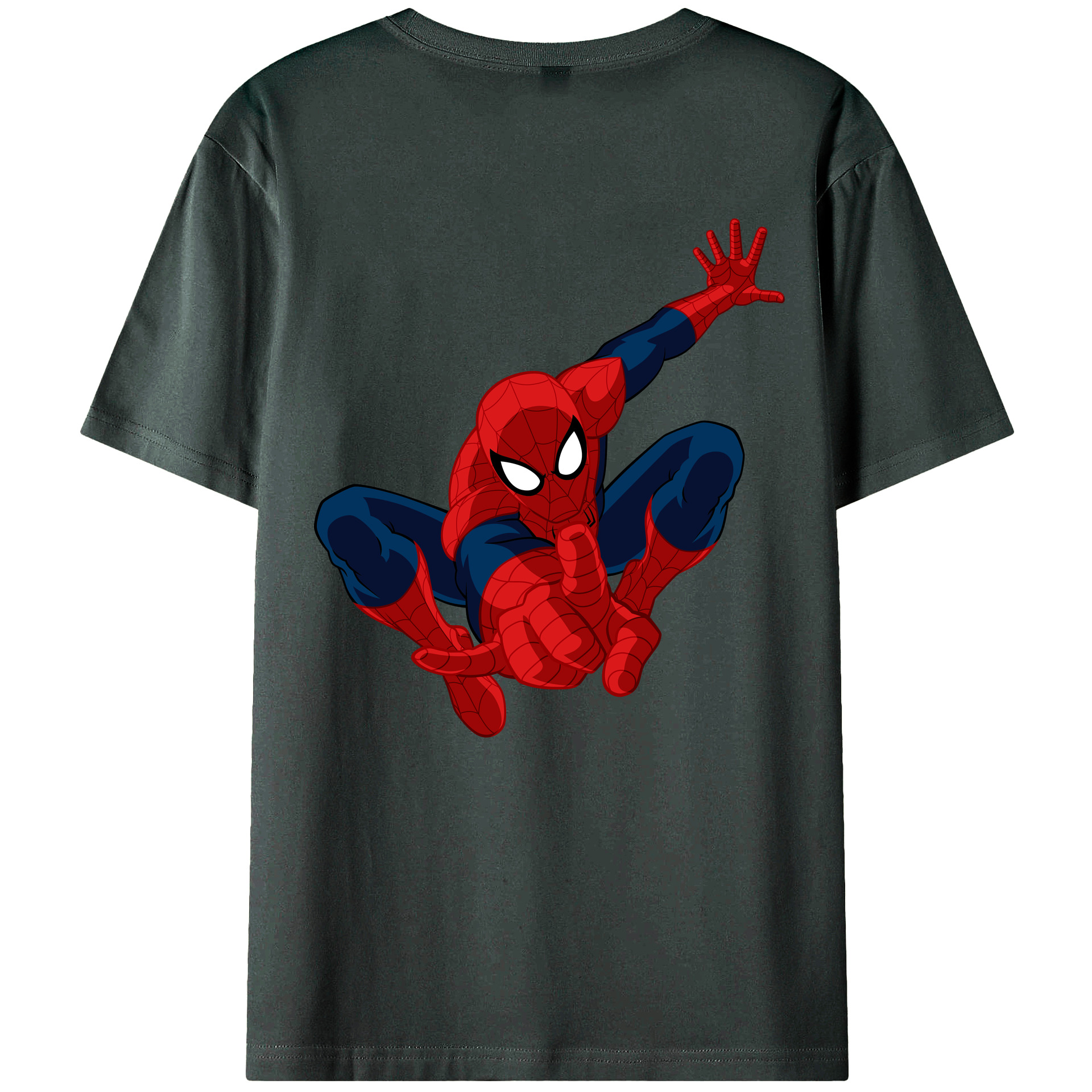（画像用） アベンジャーズ The Avengers 綿100％ メンズ半袖Tシャツ（バックプリント） 通気性